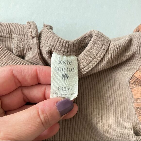 6-12m Kate Quinn 2pc Long Sleeve Dress and Diaper Cover - Picture 4 of 4